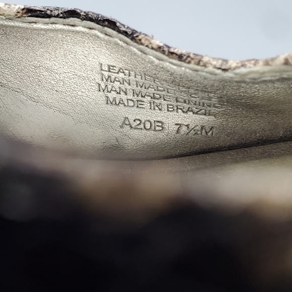 Gianni Bini Brown Tan Heels with Peep-Toe Design - Picture 6 of 15